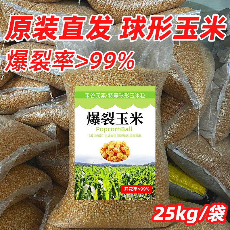 爆米花玉米粒爆米花东北