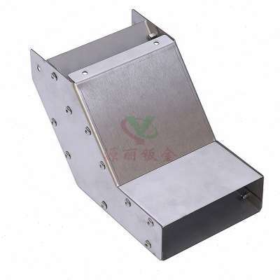 新机箱铝合金外壳仪器仪表外罩壳体来图钣金加工折弯焊接静电喷i.