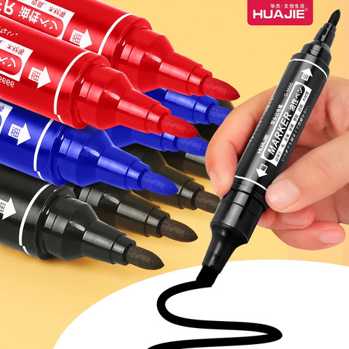 双头记号笔白板笔马克笔大头笔