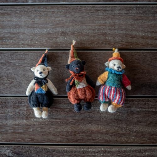 新手友好棒针diy玩偶羊毛材质