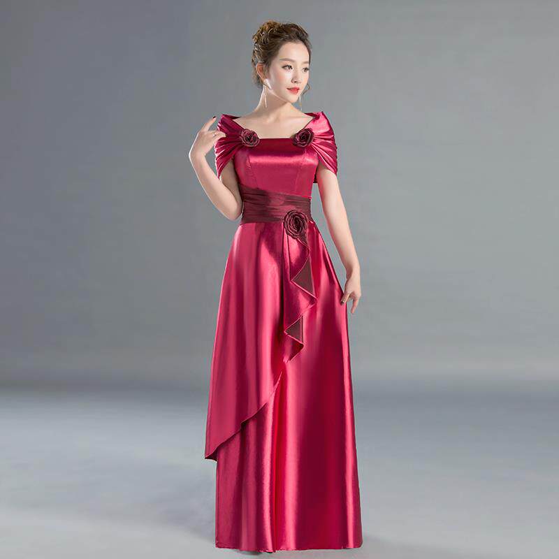 年会声乐晚礼服长裙大合唱团演出服女现代主持人端庄大气舞台服装|msdalam kategori Butik wanita / wanita, perkahwinan/Cheongsam/pakaian, pakaian/malam - dari Buy2taobao.com untuk memberikan perkhidmatan ejen Taobao profesional membeli