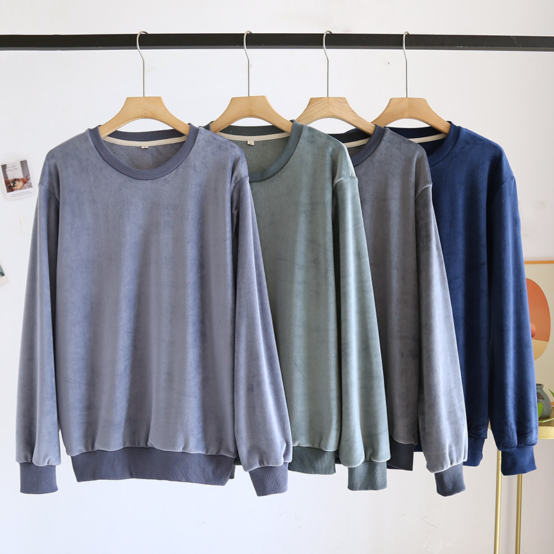 家居服睡衣中厚有弹性