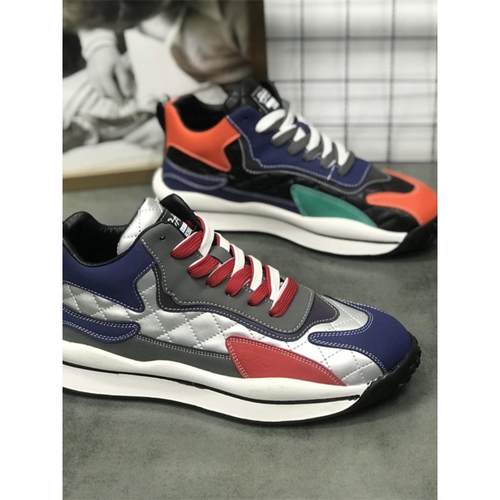 香港爆款男鞋2025春夏新款欧洲站透气板鞋男韩版休闲厚底运动鞋男