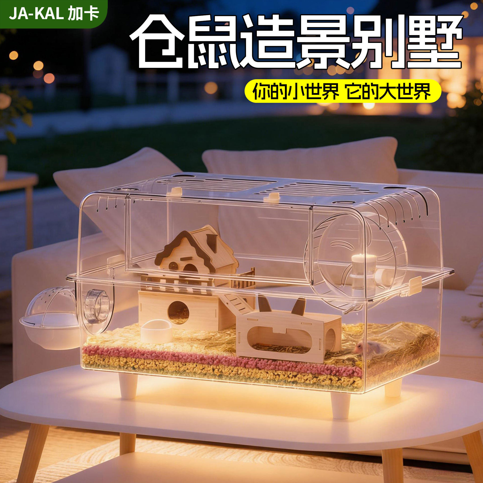 仓鼠笼子金丝熊豪华别墅专用超大便宜亚克力透明箱生活用品大房子,宠物/宠物食品及用品,笼子,淘宝优惠券,粉丝福利购,淘宝优惠卷