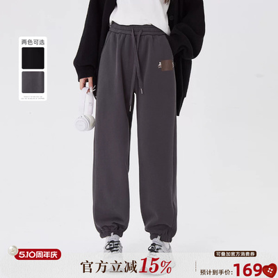 UNIFREE冬款美式运动感休闲裤