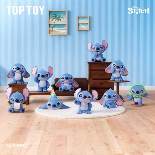 正版TOPTOY史迪奇表情包1.0系列手办盲盒可爱搞怪史迪仔礼物送人