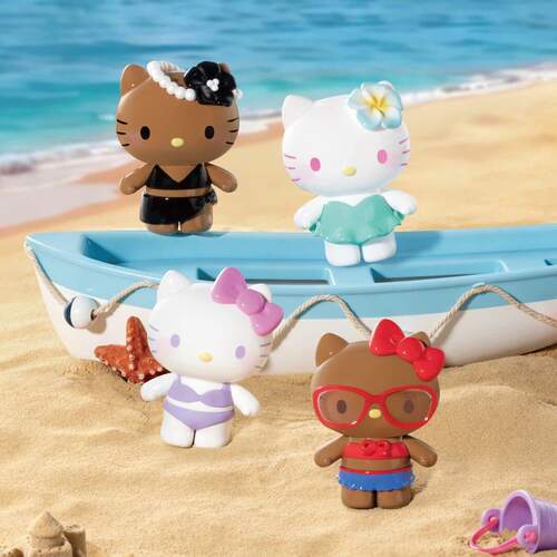 TOPTOY正品Hello Kitty泳衣派对系列盲袋萌粒潮玩桌面摆件周边