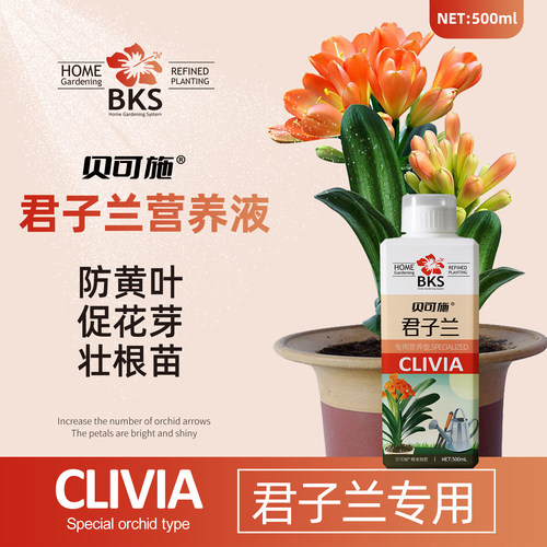 贝可施君子兰专用营养液旗舰店