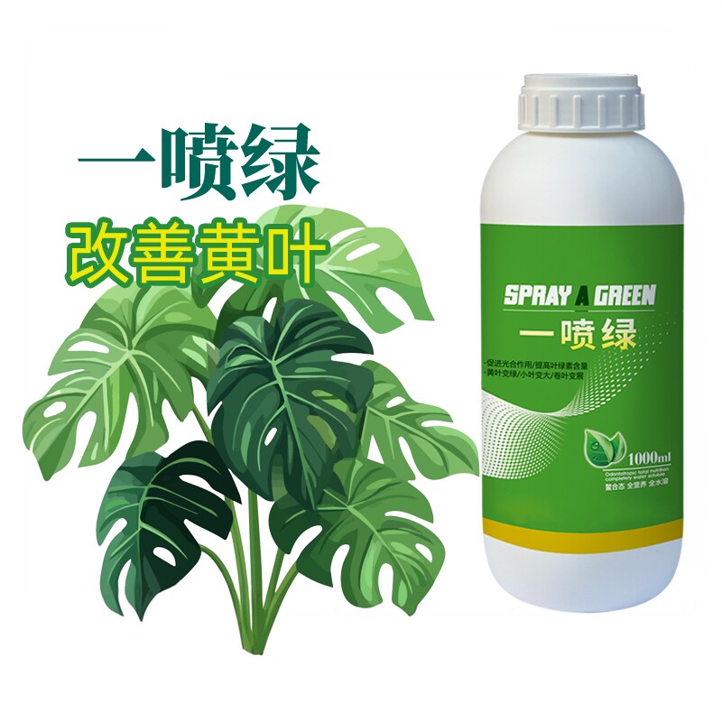 贝可施一喷绿进口叶面肥叶绿素氨基酸水溶肥花卉植物通用微量元素图片