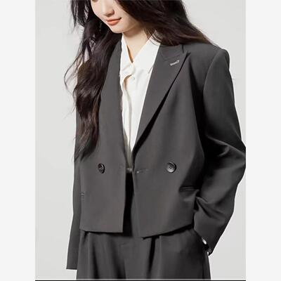 法国高端通勤套装夹克女