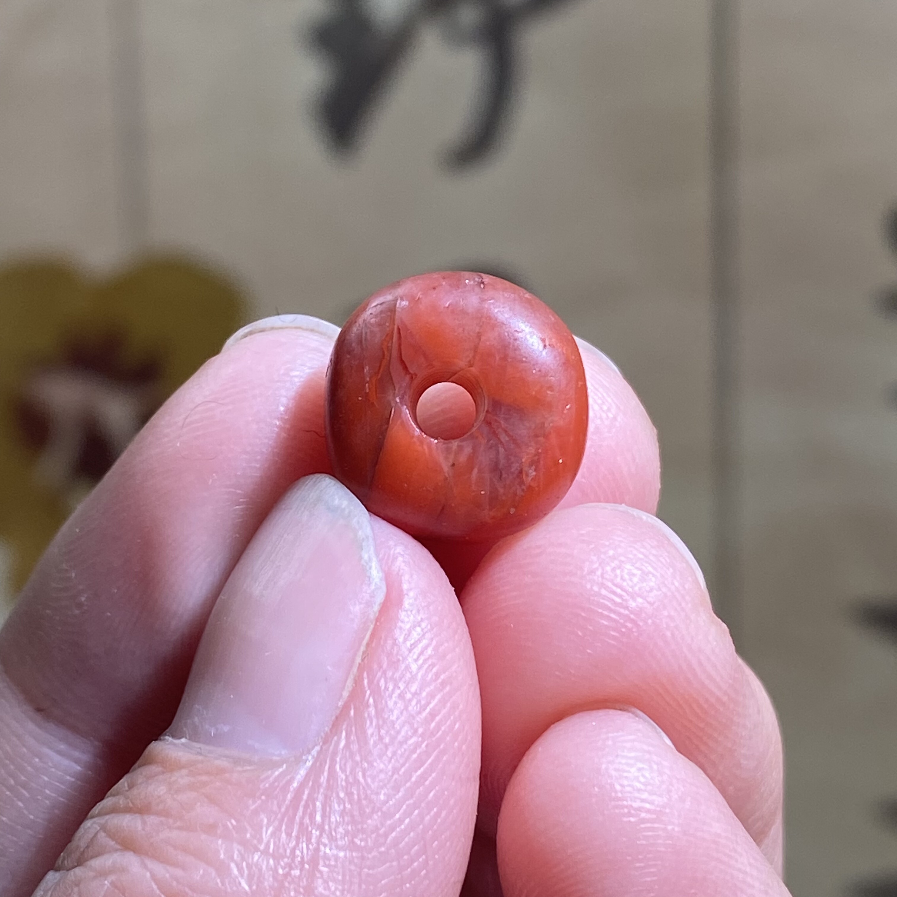 南红玛瑙朱砂红随型小扣子配饰老光工艺复古风手串手链手编绳配珠,饰品/流行首饰/时尚饰品新,DIY配件,淘宝优惠券,粉丝福利购,淘宝优惠卷