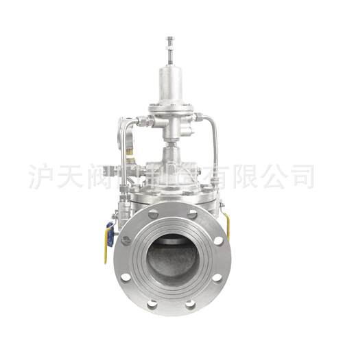 沪天阀钢门0不锈泄压阀500X5钢0X不锈管道阀