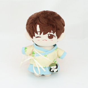 15cm娃衣 棉花娃娃衣服适用古风汉服裙子换装明星玩偶配饰 无属性