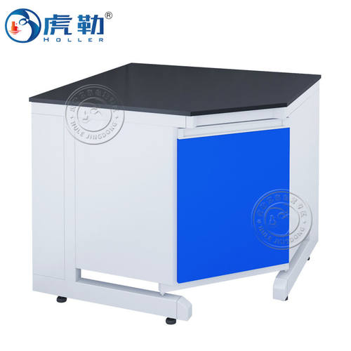 虎勒HL-1849实验台实验室钢木试验台工作台转角柜1000×1000×800