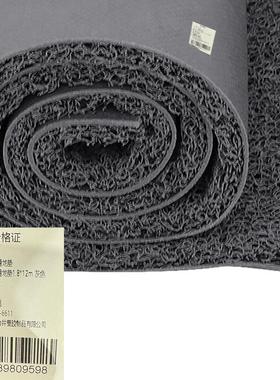 科力邦(Kelibang)PVC丝圈防滑走道垫KB1212宽1.8m*长12m灰色/片