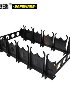 安赛瑞防暴盾牌支架防暴盾牌放置架防暴盾牌摆放架51cm×27cm×14