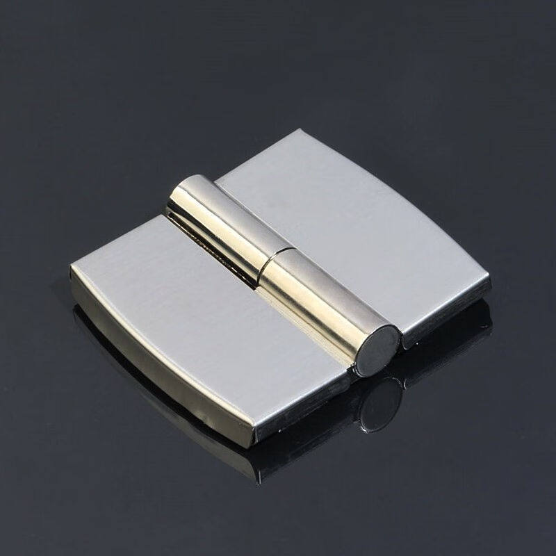 弘工公共厕所卫生间隔断五金配件不锈钢自关闭合页升降平叠门铰链