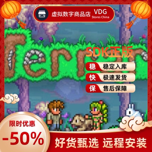 Steam 泰拉瑞亚Terraria SDK激活/好友码激活 远程安装