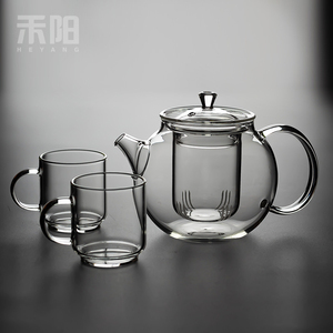 耐高温玻璃茶壶透明小青柑泡茶器