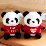 Реалистичная кукла, плюшевая милая игрушка, панда, с медвежатами, подарок на день рождения