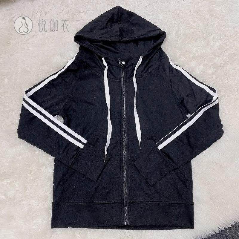 运动外套显瘦连帽瑜伽服休闲跑步