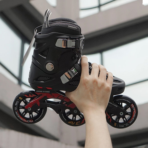 乐秀男女通用速滑鞋大三轮