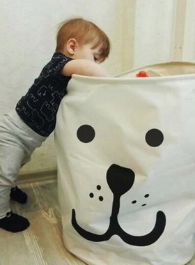 Laundry Basket Storage Box Large Bag 大号布衣收纳筐脏衣篮