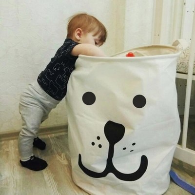 Laundry Basket Storage Box Large Bag 大号布衣收纳筐脏衣篮