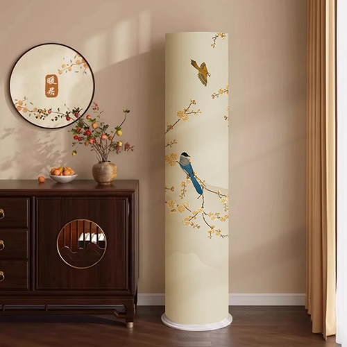 新中式国风立式空调罩全包通用