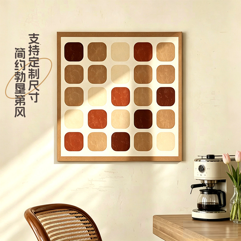 电表箱装饰画布帘遮丑挂帘遮丑帘图片