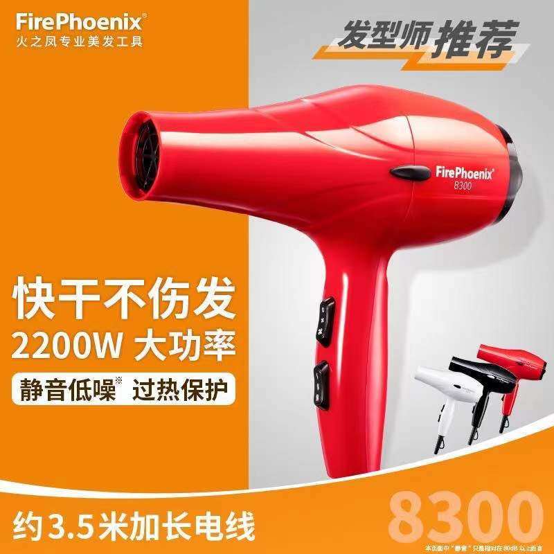 火之凤电吹风机发廊家用大功率美发店2200W专业吹风筒