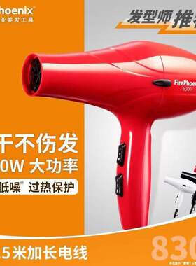 火之凤8300电吹风机发廊家用大功率美发店2200W专业吹风筒