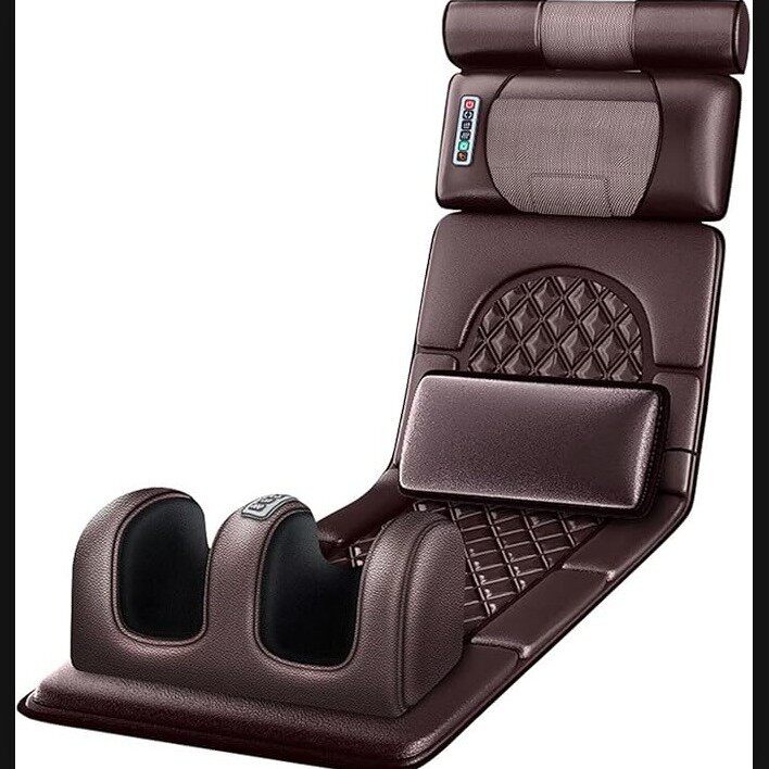 多功能全身按摩床垫电动按摩器颈腰部背部椅揉捏电动按摩床垫出口