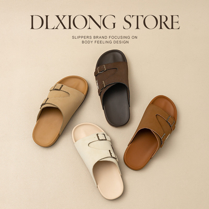 2026新款厚底外穿凉拖鞋女夏季一字拖软底耐磨防滑男防臭情侣同款