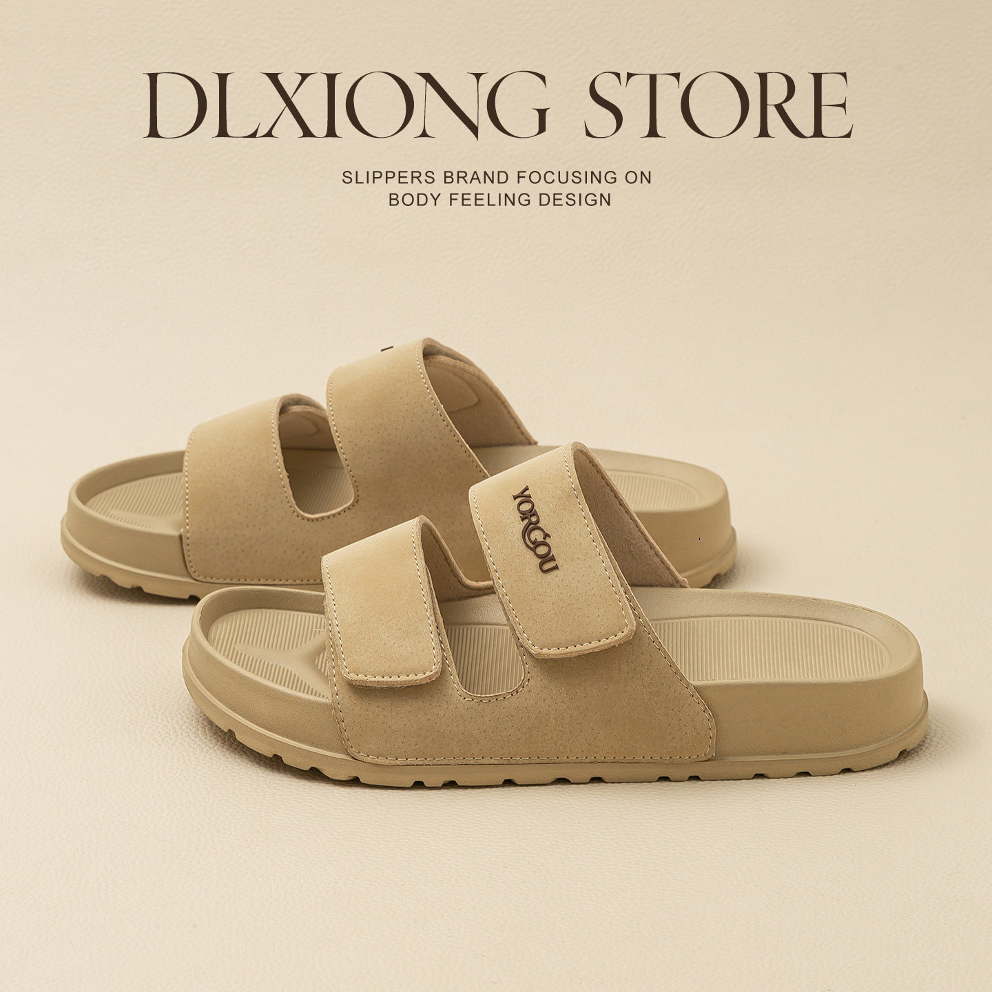 魔术贴勃肯凉拖鞋女夏季外穿厚底增高绝美一字拖防滑软底半拖情侣,女鞋,一字拖,淘宝优惠券,粉丝福利购,淘宝优惠卷