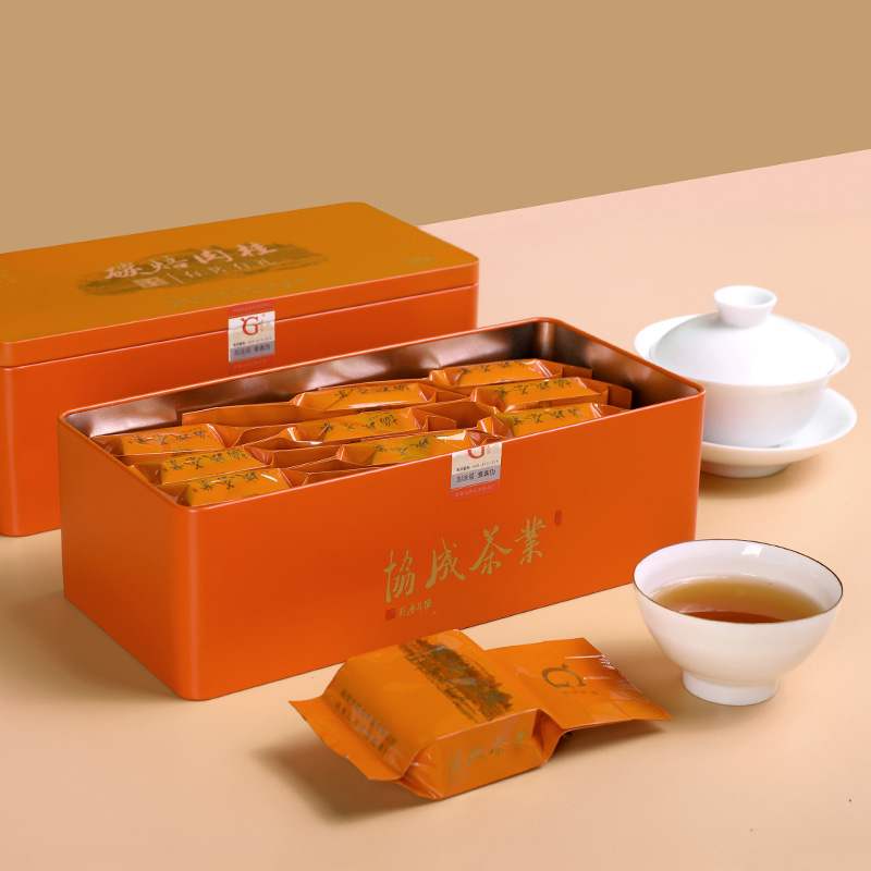 春节年货福建正宗玉龙谷肉桂岩茶乌龙茶茶叶小包装高档送人礼盒装