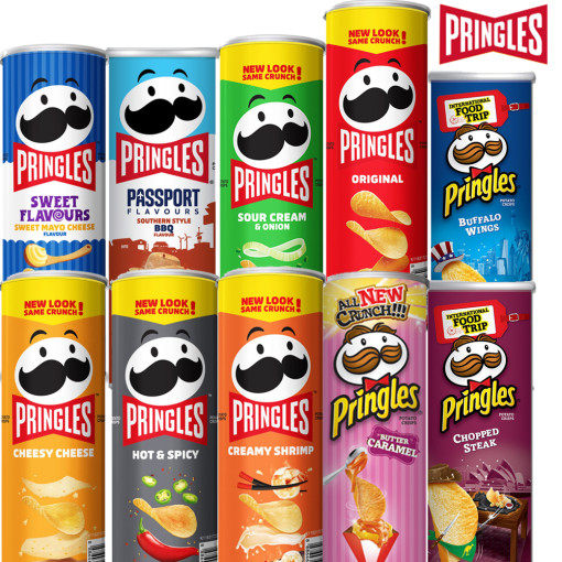 韩国PRINGLES品客薯片多种口味可以选择香脆爽口原味海苔味