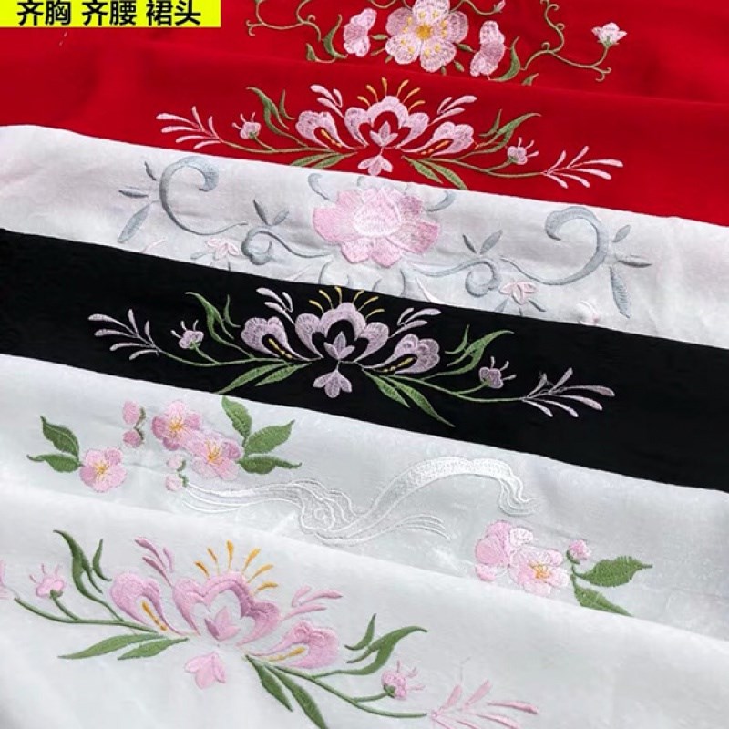 Hanfu Embroidery cloth ancient costume Ruskirt belt Embroidery cloth Hanfu lace Jacquard weave clothin the Home Fabric , Cloth/Fabric/Manual diy Cloth fabric  category - from Buy2taobao.com to provide professional Taobao agent buy service