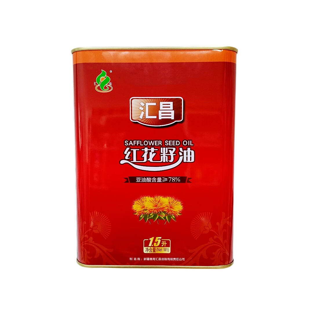 汇昌石河子红花籽油新疆红花油图片