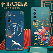 适用M2001J2C手机壳小米10中国风保护套国潮男女外壳新年软后壳