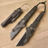 Eagle Claw из титанового сплава, быстро открывающийся универсальный нож, сверхпрочный нож для резки бумаги, изысканный высококачественный складной нож, острый EDC