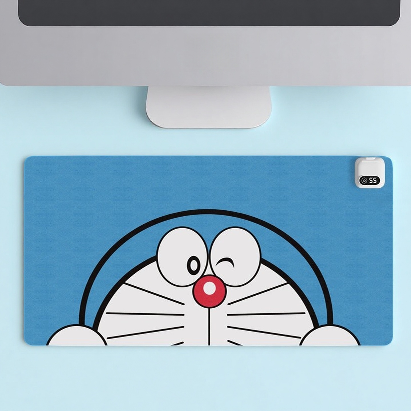 多啦A梦防水加热鼠标垫