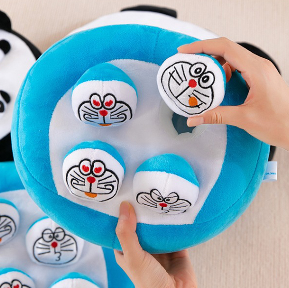 多啦A梦拔萝卜早教玩具