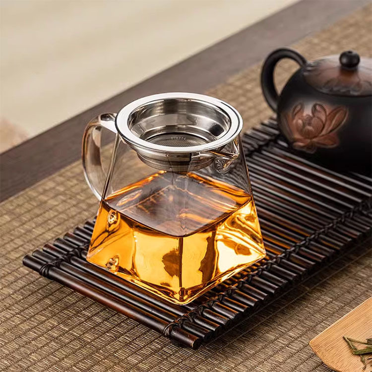 加厚玻璃公道杯耐热泡茶分茶器茶漏茶海套装功夫茶具大号公杯防爆