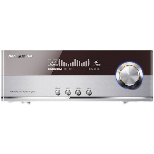 泊声A76 a75中央背景音乐主机套装APP控制支持手机推送Backaudio