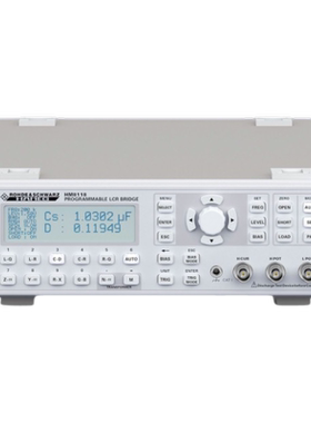 R&S罗德与施瓦茨HM8118 LCX100 200 HM8018 MFIA E4980AL电桥LCR