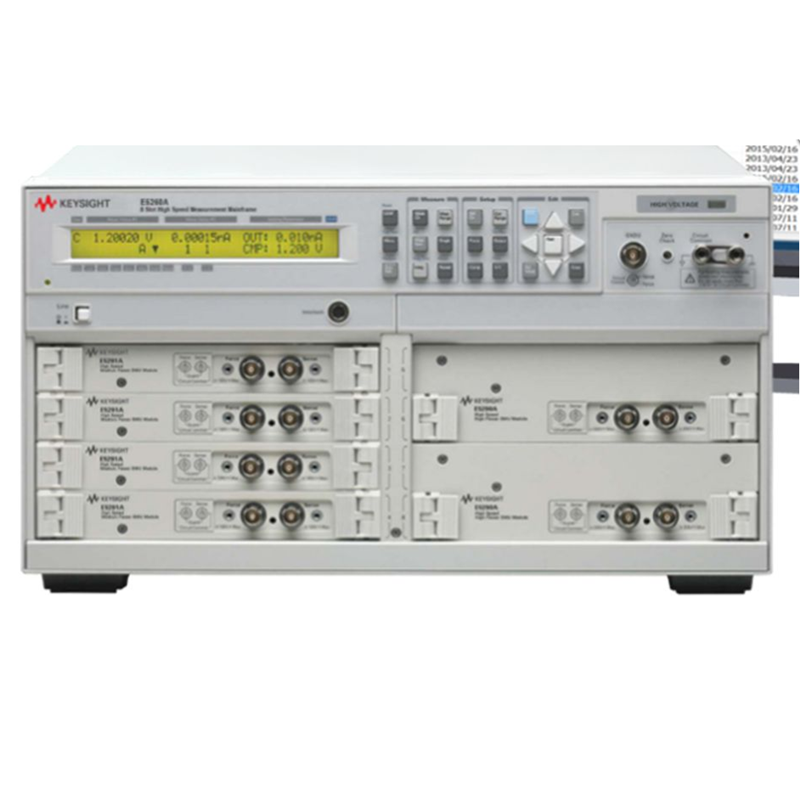 KEYSIGHT是德E5260A E5262A 5263A E5270B模块化电源测量单元主机