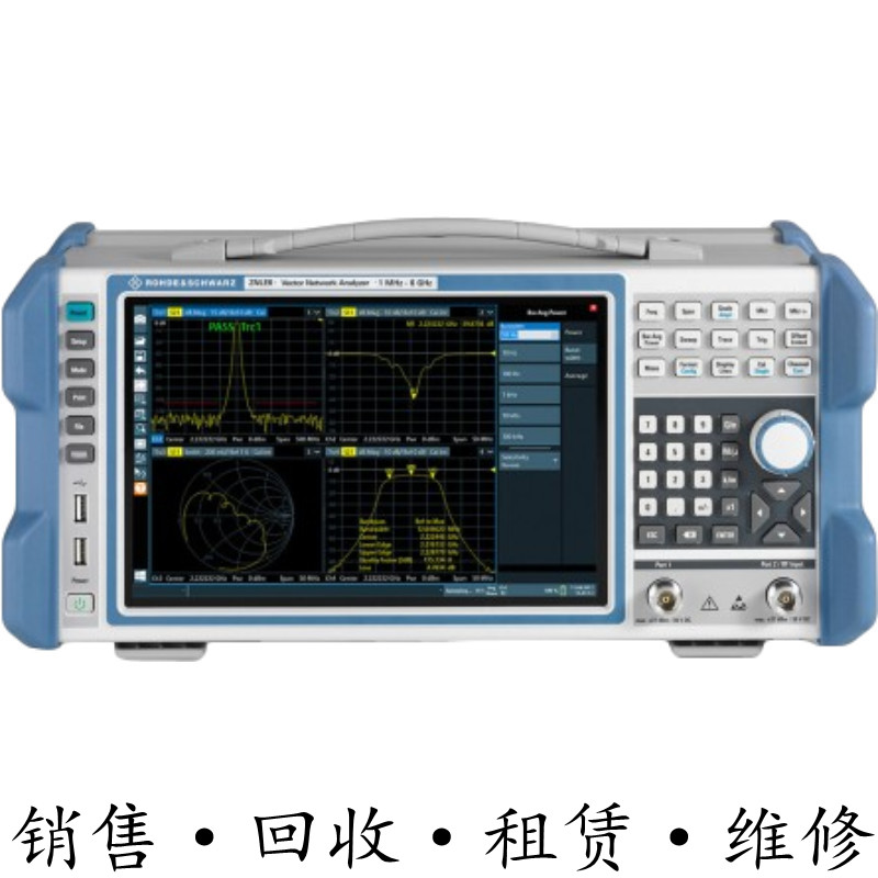 R&S罗德与施瓦茨ZNLE6 ZVL3 ZNL4 ZNB8 ZND ZVL13矢量网络分析仪