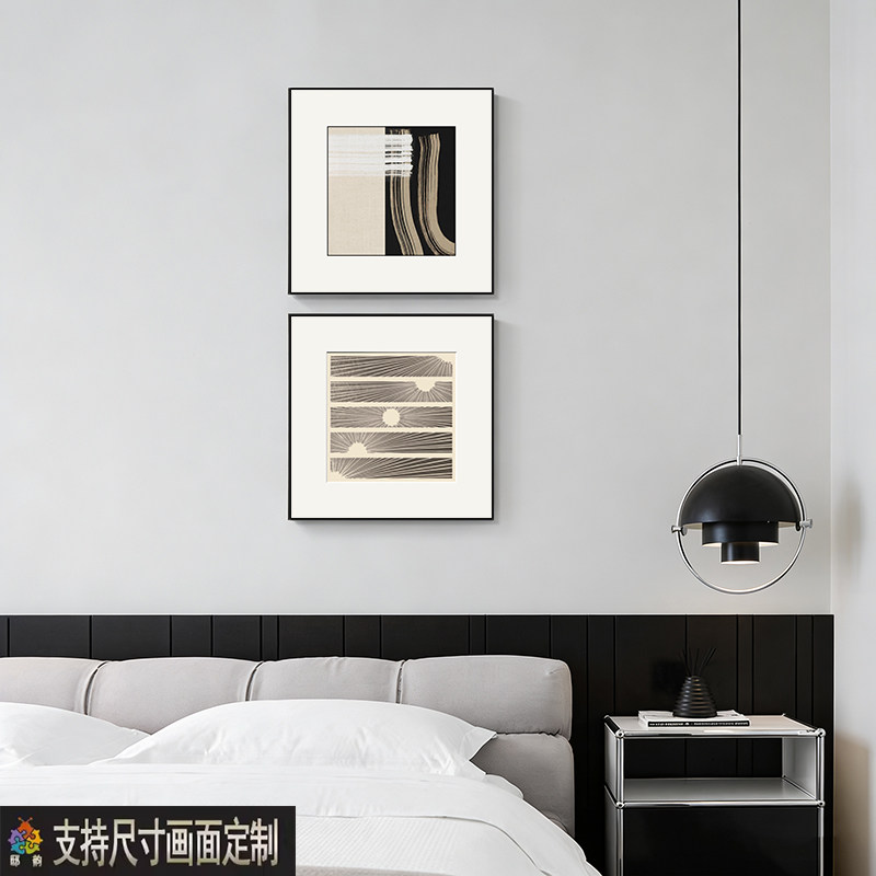 现代简约轻奢高级感客厅装饰画图片