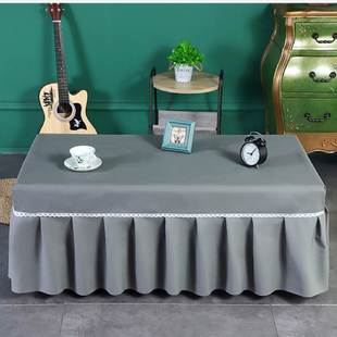 。茶几垫桌布洋气高贵简约长方形客厅餐桌防尘桌垫防水防油全包套